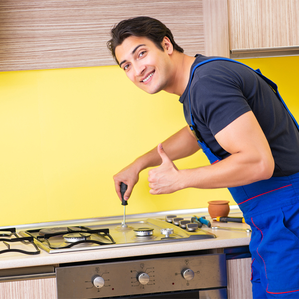 what are your typical service costs for stove repair in Martinsville OH